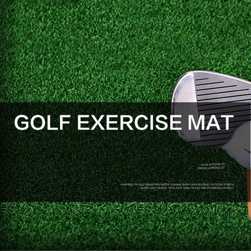 Indoor Outdoor Practice Mat Hitting Pad Training Aid Grass Turf