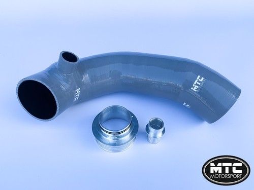 MTC MOTORSPORT INTAKE INLET HOSE TURBO ELBOW PIPE GOLF R GTI MK7 MK7.5 2.0T GREY