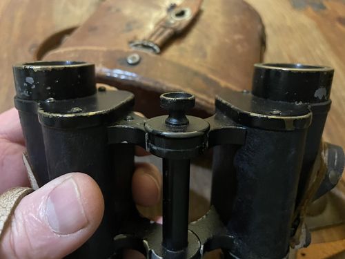 VINTAGE CARL ZEISS JENA TELACT 8X BINOCULARS — image 9