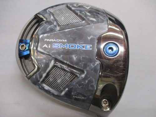 Callaway PARADYM Ai SMOKE MAX 9 Driver Head Only RH Right Ai Smart Face Exc+++