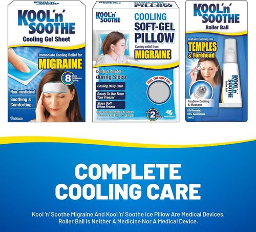 Kool 'n' Soothe Migraine Cooling Strips - 4 Strips — image 7