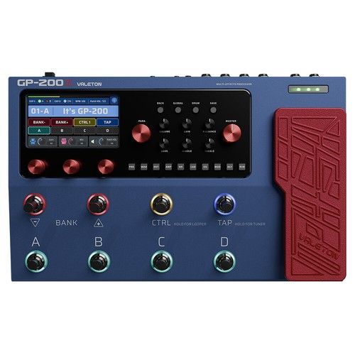 Valeton Guitar GP-200 Modeling IR Cabinet Simulation Effects Expression Pedal UK