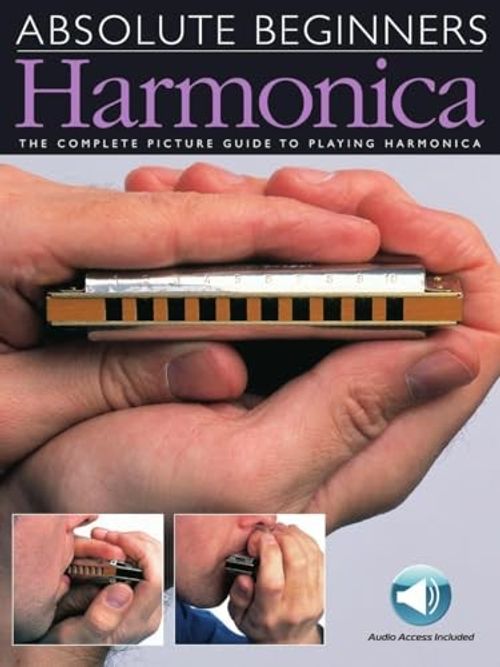 Harmonica (Absolute Beginners) Mixed media product Book The Cheap Fast Free Post — image 1