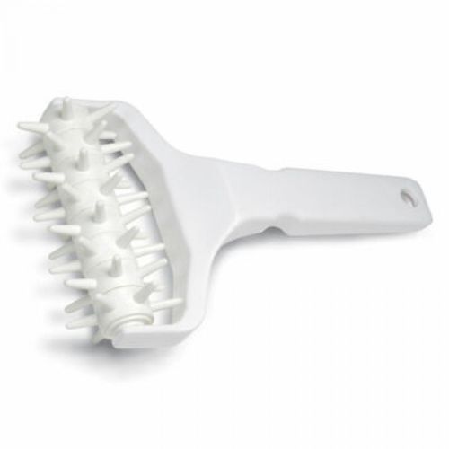 Plastic Wheel Pizza Pie Pastry Dough Docker Pitter Kitchen Baking Rolling Pins — image 2