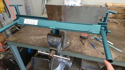 Metal Folding Hand machine 600mm  Folder  Bending sheet metal Bend steel Vice