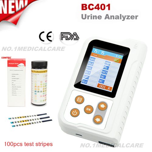 BC401 Urine Analyzer Portable Multi-parameter Urine Test with USB Cable — image 1