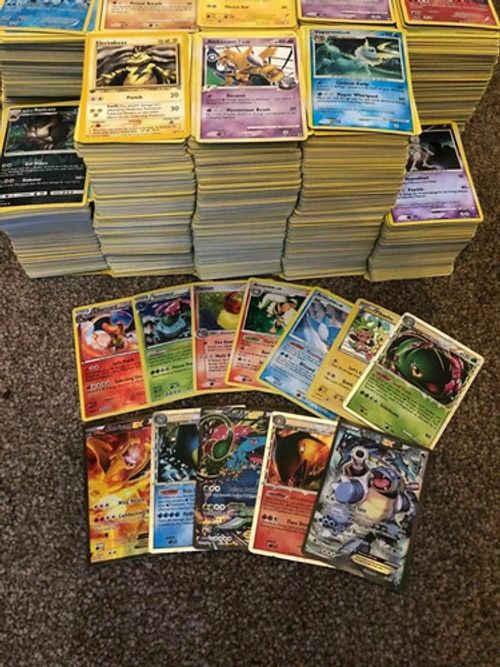 Pokemon Cards Bundle TCG Collection Card Rare Holo V Tin 5-500 Joblot Guaranteed