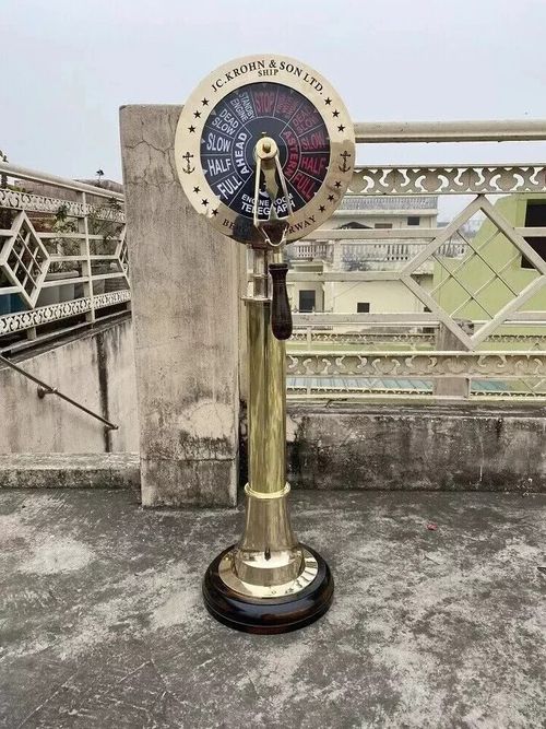 Maritime Brass Ship Order Engine 43" Working Telegraph/Nautical Marine Telegraph — image 2