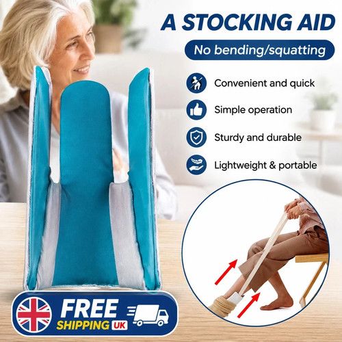 Sock Aid Sock Helper Puller Socks Slider Easy on off Stocking Slider for Elderly