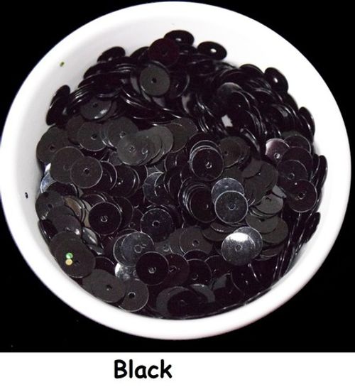 48 COLOURS - 600 Round 5MM Loose Sequins Flat Sewing Crafts Trim Costume 1307