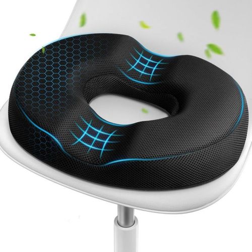 Donut Cushion Seat Pillow Memory Foam Hemorrhoid Tailbone Pain — image 2