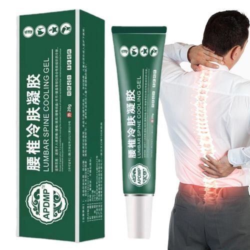 Lumbar Spine Gel Cold Compress Herbal 20g Pain Relief Back Support Natural UK — image 5