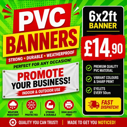 PVC Banners Outdoor Heavy Duty Custom Printed Advertising PVC Banner Sign 