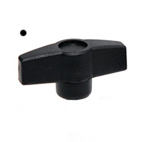 2 Wing knobs female M6 BRASS INSERT router nut drill bolt saw thumbscrew clamp