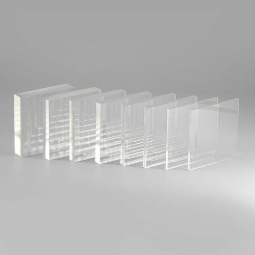Clear Acrylic Perspex Sheet Custom Cut To Size Panels Plastic Panel All sizes 