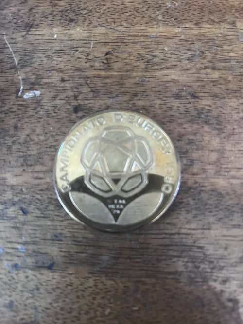 Campionato D Europa 1980 Collectable Coin In Original Case Euro Championship — image 2