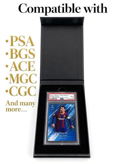 Premium Graded Card Slab Storage Presentation Box – PSA BGS ACE CGC Compatible — image 2