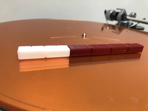 QUAD QC 22 - Replacement Push buttons - 4 x Dark Red - 3D replica — image 4