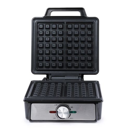 Salter Waffle Maker Non-Stick Iron Plates Adjustable Temperature Control 1600W — image 2