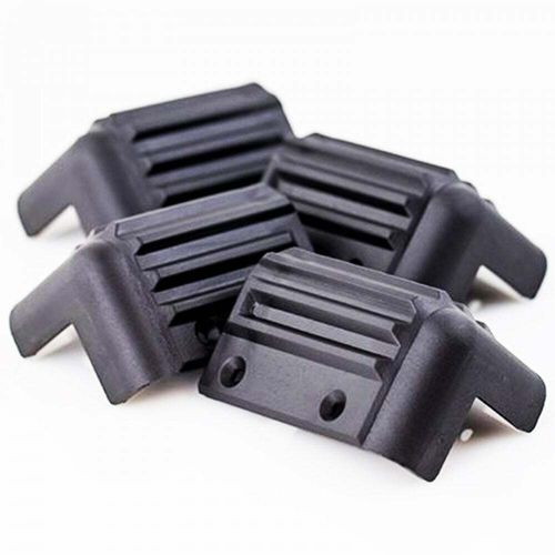 Set of 4 Plastic Flight Case Speaker Cabinet Sub Stacking Corner Protector Large — image 2