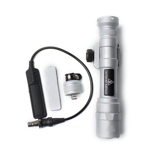 M600B Airsoft Tactical LED Flashlight Hunting Weapon Light W/ Tail Switch