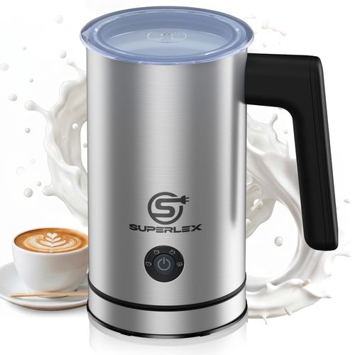 SUPERLEX Automatic Milk Frother 500W 300ml Hot & Cold Milk Function SS — image 10