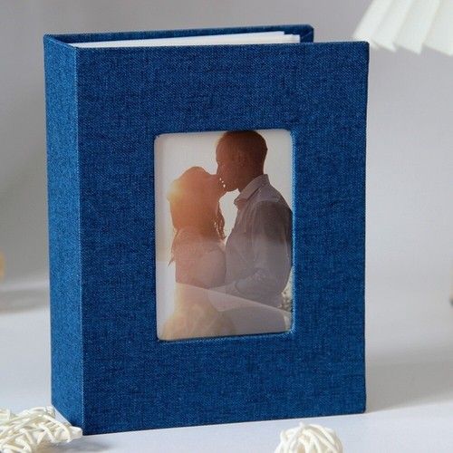 100 Pockets Photo Album 4x6 Photos Linen Cover Slip-in Picture Albums DIY