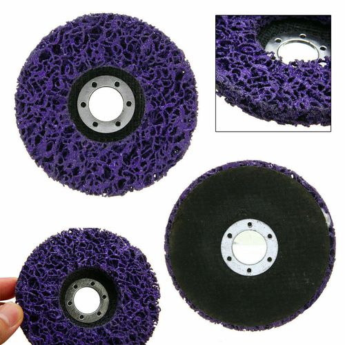 5-100PCS 115mm Poly Strip Wheel Discs Paint Rust Remove Abrasive Angle Grinder — image 16