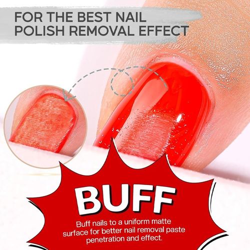 Nail Gel Polish Remover (Pack of 2) Magic Quick Burst Manicure Nail Remover 15ml — image 8