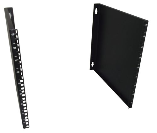 9U 400mm Deep 19" Rack Wall Mounted Bracket - Economic Cabinet Alternative! — image 1