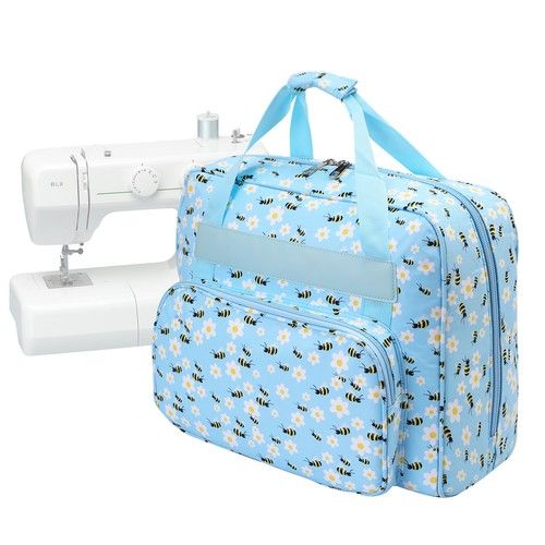 Sewing Machine Bag Case with Trolley Strap Storage Tote Carrying Cover Universal
