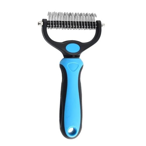 Professional Pet Dog Cat Comb Brush Dematting Undercoat Grooming Comb Rake Tool — image 1