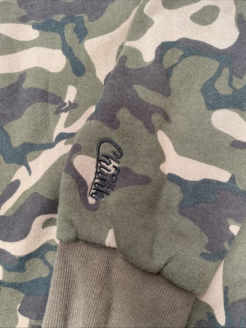 Men’s 2XL Fox Chunk Limited Edition Camo Carp Fishing Hoodie Top Jumper Pullover — image 6