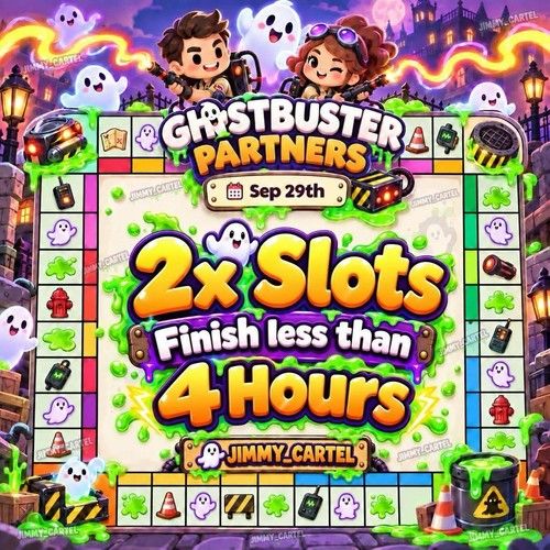 Ghostbusters Partners Event Full Carry Slots Monopoli Go! - Best Seller ✅🔝