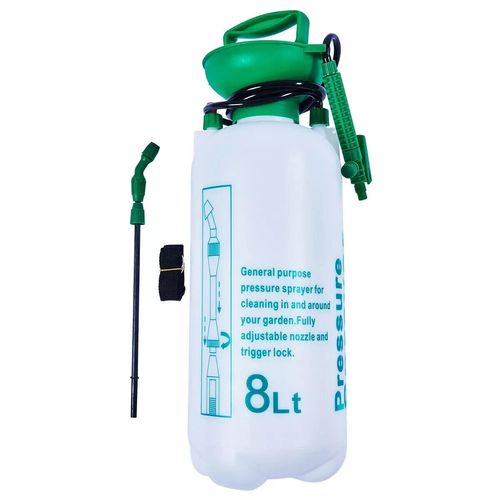 Garden Pressure Sprayer Bottle Water Pump - 8L High Pressure Weed Spray Shower — image 11