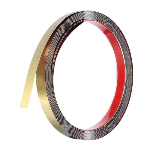 Gold Trim Peel and Stick 32.8ft x 0.6" for Mirror Frame Wall