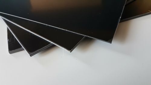 Polystyrene Plastic Sheet Solid Black 1 1.5 2 & 3mm thick Matt/Gloss Plasticard — image 4