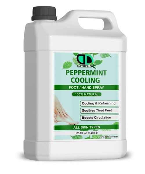 100% Natural Peppermint Hand & Foot Spray–Soothing, Cooling, and Pain Relief UK
