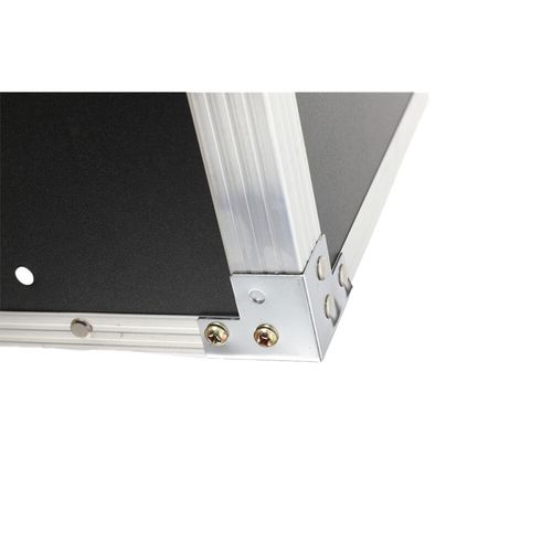 16U Server Cabinet Open-Frame Network Cabinet Rack With 4 Wheels 200kg Load — image 14
