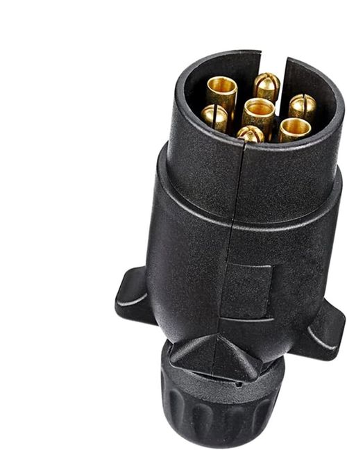 7 Pin Towing Electrics Plug And Socket 12n Type For Caravan Trailer Lights SET — image 9