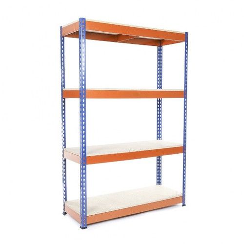 Racking Solutions Heavy Duty Racking Shelving Unit 4 Tiers 400KG UDL per Shelf