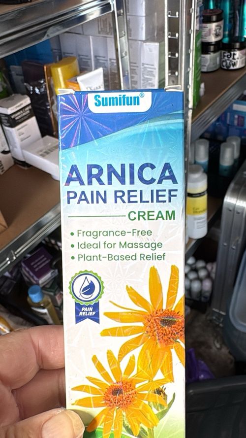Sumifun Arnica Pain Relief Cream, Fragrance-Free, Plant-Based, Unisex — image 1