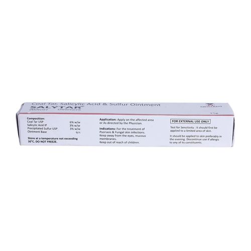 Pack 3x Coal Tar & Salicylic Acid, Sulfur Ointment (3 x 15gm) for Skin Care — image 4