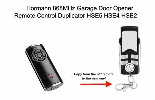HORMANN REMOTE CONTROL HANDSET GARAGE DOOR TRANSMITTER HSE5 HSE4 HSE2 BS Key Fob