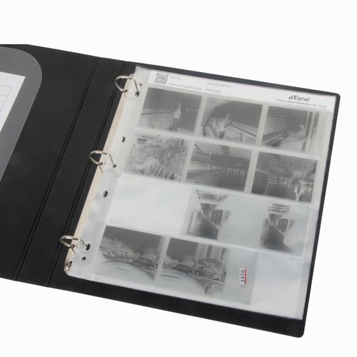 30pcs Ring Binder Archival Storage Page 120 Film Negative Sheet Protector Slide — image 1