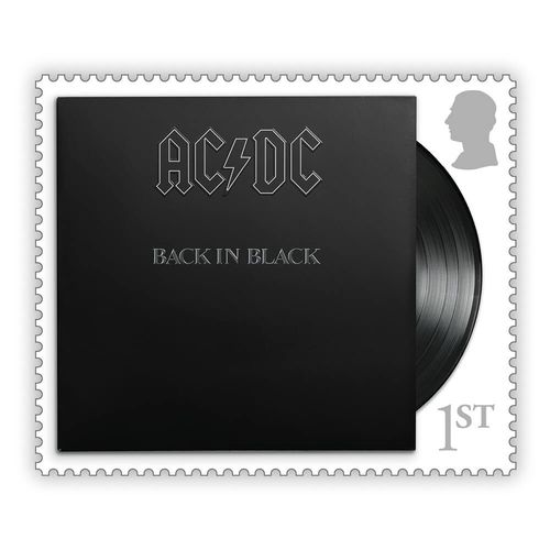AC/DC Stamps Presentation Pack from Royal Mail  — image 17