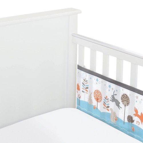BreathableBaby Breathable Mesh Liner 1 Count (Pack of 1), Enchanted Forest