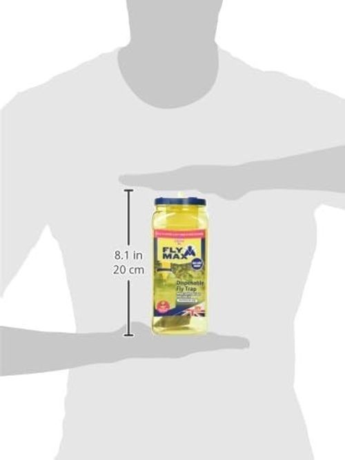 Zero In Fly Max Fly Catcher Insect Trap With Bait Ready To Use Re Usable Trap — image 3