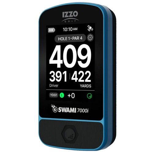 Izzo Swami 7000i GPS Golf Rangefinder 2026 Touchscreen Magnetic Cart Mount