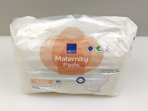 (READ) ABENA Premium Maternity Pads, Postpartum Essentials, Eco-Labelled, Extra